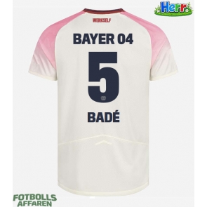 Bayer Leverkusen Loic Bade #5 Bortatröja 2025-26 Kortärmad